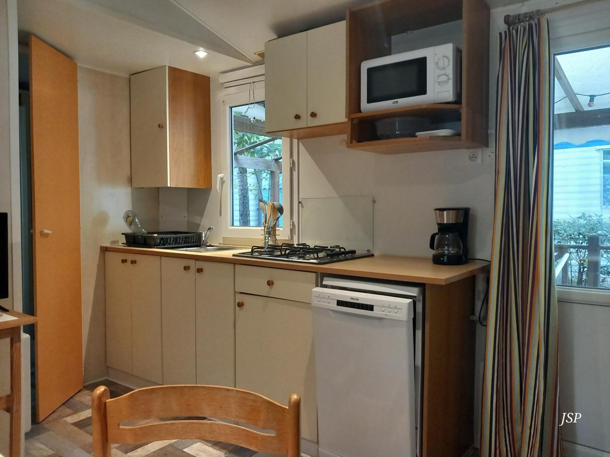 Mobilhome Les Volets Bleus Vaudreuille エクステリア 写真